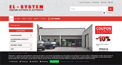 Desktop Screenshot of elsystem.it